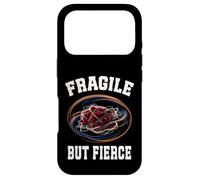 Fragile mais FERCE Empowerment Strong Personne Emotions Tough Coque pour iPhone 17 Pro
