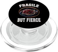 Fragile mais FERCE Empowerment Strong Personne Emotions Tough PopSockets PopGrip pour MagSafe