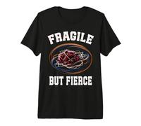 Fragile mais FERCE Empowerment Strong Personne Emotions Tough T-Shirt Haut de Gamme