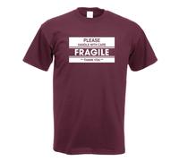 Fragile S'il Vous Plaît Manipuler T-Shirt Imprimé Funshirt Design Impression