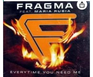 Fragma Feat Maria Rubi - Everytime You Need Me [Import]