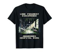 Fragment de Lore : Aile d'hôpital | Lost Zone Pixel Glitch Art T-Shirt