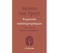 Fragments autobiographiques