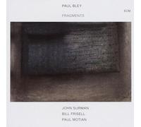 Paul Bley – Fragments – CD – Neuf – Verve Spa