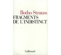 Fragments de l'indistinct