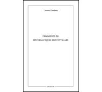 Fragments de mathématiques existentielles - Laurent Derobert - Delirium - broché - Essai