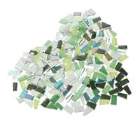 Fragments de Mosaïque DIY à Forme Irrégulière, Vert, pour Loisirs