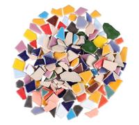 Fragments de Mosaïque en Céramique Irréguliers 400g pour Tuile DIY