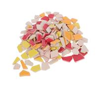 Fragments de Mosaïque en Céramique pour Bricolage, Forme Irrégulière | Porcelaine Émaillée, Petites Pièces Texturées, pour Murs, Pots et Dessous-de-verre, Style Créatif