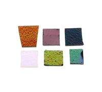 Fragments de verre dichroïque lumineux de 28 g - Accessoires adaptés pour l'artisanat de bijoux uniques et l'amélioration de projets artistiques - Copeaux de verre dichroïque
