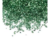 Fragments de Verre Irréguliers pour Nail Art, 200g, Vert