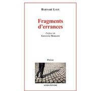 Fragments d'errances Barnabé Laye (Auteur)