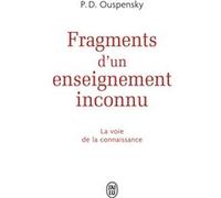 Fragments d'un enseignement inconnu OUSPENSKY (Auteur)