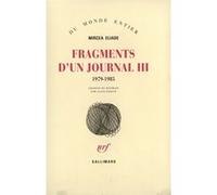 Fragments d'un Journal (Tome 3-1979-1985)