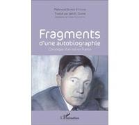 Mahmoud Bayrem Ettounsi – Fragments d'une autobiographie – Chronique d'un exil en France