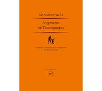 Fragments Et Témoignages - Texte Grec, Traduction, Introduction Et Notes Par Marcel Conche
