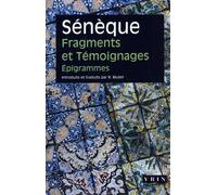 Fragments Et Témoignages - Epigrammes