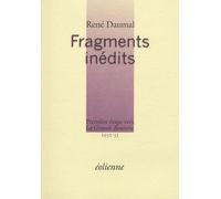 Fragments inédits 1932-33 : Première étape vers La Grande Beuverie