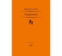 Fragments Introduction par Marcel Conche - Héraclite - Puf - broché - Livre