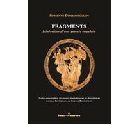 Fragments Itinéraires d'une pensée inquiète - Adrienne Dimakopoulou - Hermann - broché - Essai