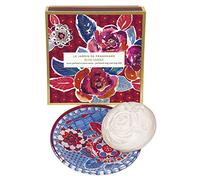 FRAGONARD - Jardin de Fragonard ROSE AMBRE Perfumed Soap & Dish Set by Fragonard