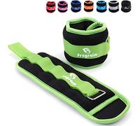 Fragraim Poids Cheville, Poids Poignet, Leste Cheville, pour Femmes, Hommes et Enfants - 2KG 1 Paire de Poids de Musculation pour Poignet/Jambe/Bras avec Sangle Ajustable pour Le Jogging, La