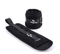 Fragraim Poids de Cheville Ajustables pour Femmes et Hommes 1 Paire de 10 kg avec Poids Amovibles pour la Marche