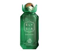 Fragrance World Elysia Sweet Banana Eau de parfum pour femme 100 ml Bouteille en verre Parfum fruité de luxe Modèle Varakh Gold