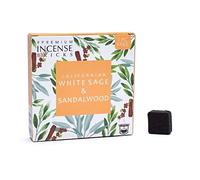 Fragrancia Aromafume Briques d'encens Sauge Blanche et Bois de Santal (1 boîte = 9 Briques)