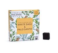 Fragrancia Aromafume Briques d'encens Sauge blanche et Palo Santo (1 boîte = 9 briques)