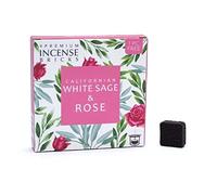 Fragrancia Aromafume Lot de 9 briques d'encens Sauge blanche et rose