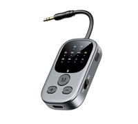 Frahou 2 en 1 Bluetooth 6.0 Récepteur Émetteur USB Avion Adaptateur Transmetteur Audio 3,5 mm Voiture AUX Dongle Bluetooth