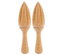 Frahou Lot de 2 mini presse-agrumes pour fruits, orange, agrumes, jus, râpe, outil de cuisine multifonction