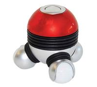 Frahou Mini Vibromasseur éLectrique Puissant de Massage de Vibration de Corps Portatif avec le Rouge LéGer Mené