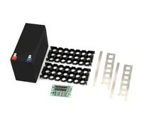 Frahou Support de boîte de batterie 12 V 7 Ah pour batterie 18650 3 x 7 avec boîte de rangement avec circuit imprimé, organisateur de batterie DIY