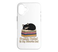 Fraîchement plié est Mon Chat préféré Coque pour iPhone 16 Plus