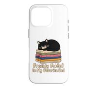 Fraîchement plié est Mon Chat préféré Coque pour iPhone 16 Pro
