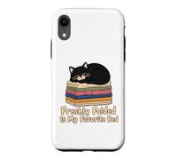 Fraîchement plié est Mon Chat préféré Coque pour iPhone XR