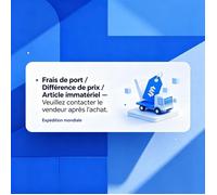Frais de port / Différence de prix / Article immatériel - Veuillez contacter le vendeur après l'achat.