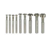 fraisage de fente en T Fraise à fente en T 8-20mm, fraise en bout HSS for le travail des métaux, outil de rainure de clavette, fraisage en bout en carbure de tungstène(12x2x8x60)