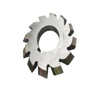 Fraisage d'engrenages Fraise à engrenages à denture cannelée en développante, en acier rapide (HSS), PA 30 degrés, for fraisage CNC.(3 * 1.25)