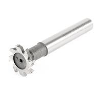 Fraise 3mm Profondeur De Coupe 25mm Dia 8 Flutes Hss Fente En T End Mill