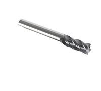 Fraise à 4 cannelures 4-20 mm, 1 pièce, en alliage d'acier au tungstène trempé, fraise à bout spéciale à commande numérique CNC, acier inoxydable HRC 58(3.5X9XD4X50L)