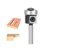 Fraise à affleurer for le travail du bois, queue de 6,35 mm (1/4"), diamètre de 19 mm (3/4").