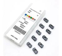 Fraise à alimentation rapide LNMU0303ZER MJ AH725, insertion en carbure, outil de tour CNC, insertion de tournage externe LNMU 0303, outil de pièce de tour Plaquettes de Carbure CNC