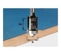 Festool Fraise à affleurer à plaquettes réversibles HW S8 D19/20WM Z2 Quantité:1