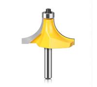 Fraise à arrondir, tige de 8 mm, for arrondir les angles et former les bords, R15,9/20,15/25,2 mm(63mm)