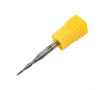 Fraise à bec sphérique CNC, fraise conique en carbure de tungstène 4,2° avec revêtement TiAIN, tige de 4 mm, 2 cannelures, rayon de 0,5 mm, longueur de coupe de 20,5 mm, pour tache