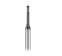 Fraise À Bille Gorge Profonde, Micro Diamètre, Col Étendu, Petits Outils CNC R0.15-R0.75, 1 Pièce