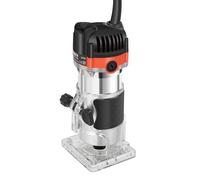 Fraise à bois 800 W - Routeur - Défonceuse électrique à une main - Défonceuse à une main - Routeur - Kit de fraise - Convient pour le travail manuel - 8,5 x 8 x 19,5 cm